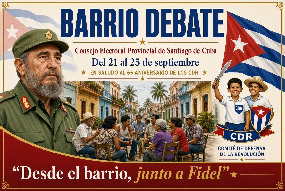 ABausat2026's tweet photo. Desde el barrio,junto a Fidel. https://t.co/mllE90x75e
