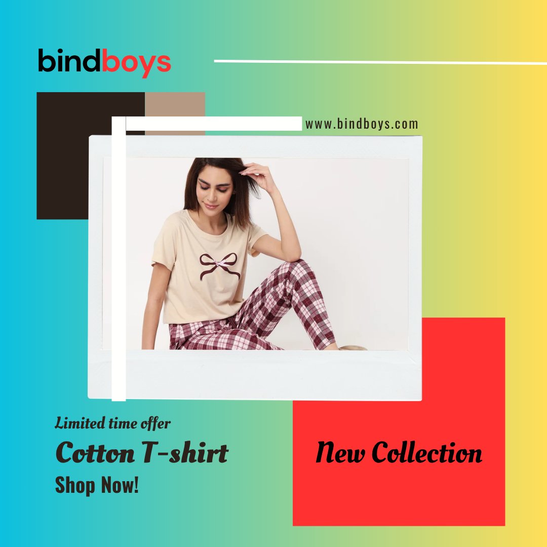 bindboys's tweet photo. Soft Cotton. Fresh Style. ✨
Discover Bindboys Girls’ Cotton T-Shirts—comfortable, breathable, and perfect for everyday fashion.
Feel the comfort. Love the style. Limited offer. Shop now!
#Bindboys #GirlsTshirts #CottonWear https://t.co/RQ1pssOuni
