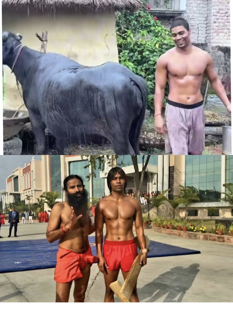 Ramanand02's tweet photo. देखिए क्या करना पड़ रहा है, बिहारी टार्जन को बारिश हो रही है,उसमें वीडियो बनाने के लिए चापाकल से बाल्���ी में पानी ला भैंस धो रहा है... 

वीडियो में ये खुद का रस्सी से ऊपर चढ़ने का वीडियो बना रहा है,लेकिन लोग अब जानते इसके पास स्किल है नहीं तो ये झूठ... Read news https://t.co/T2XSG4fCpE