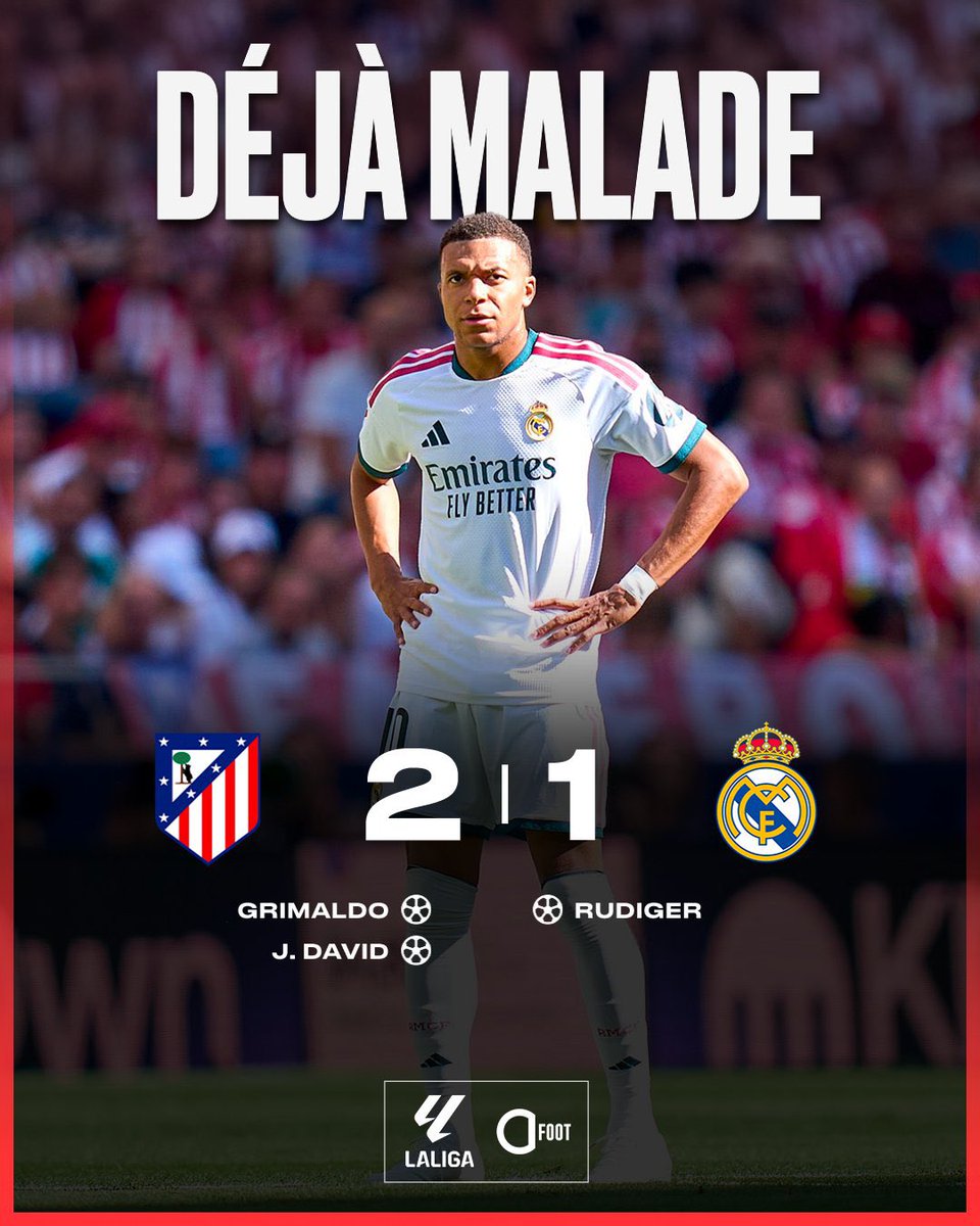 CTine54466's tweet photo. RT @ActuFoot_: 15 POINTS SUR 21.

C’EST LE PIRE DÉBUT DE SAISON DEPUIS 7 ANS POUR LE REAL MADRID EN LIGA 🇪🇸. 🫤 https://t.co/xbWzd3j0nf