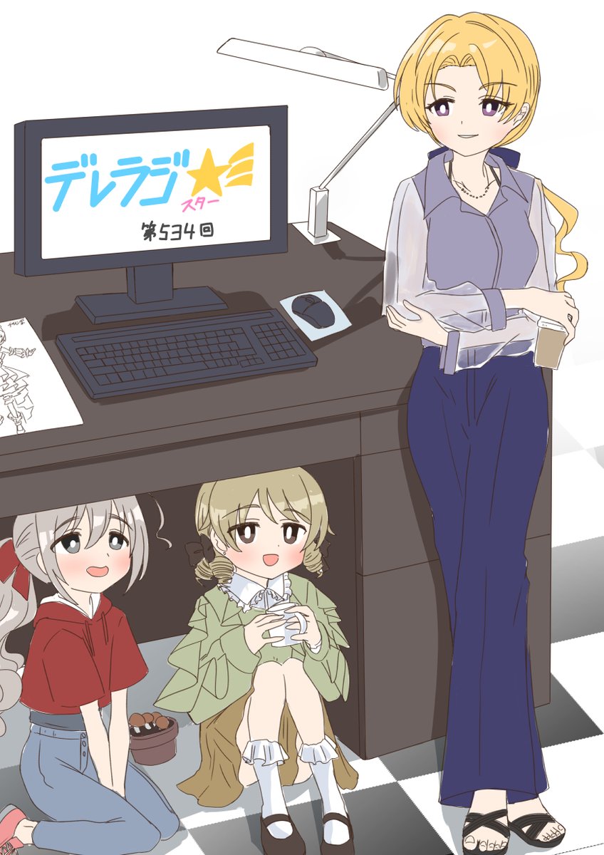 deritmI_2101's tweet photo. デレラジで採用していただきました
髪型はfor your ONEの髪型です
 #デレラジ https://t.co/AUTuP5QrtO