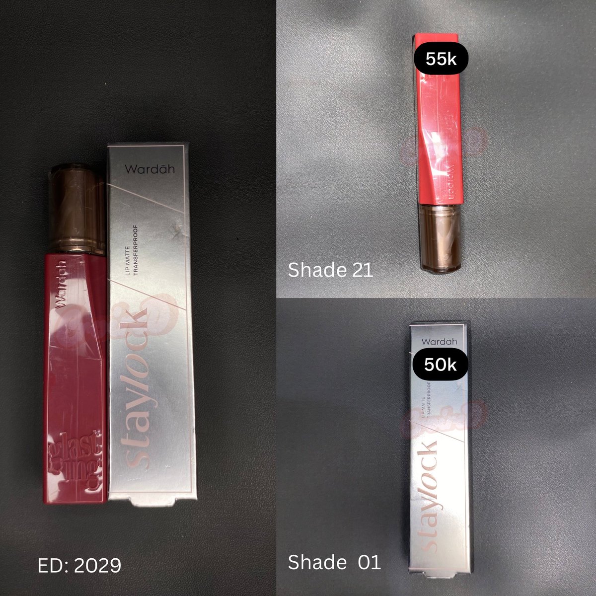 CroireD_id's tweet photo. WTS Lippies Wardah 

Split pay :
Wardah Staylock shade 01 50k
Wardah Lip Glasting shade 21 55k

Full Co : https://t.co/L7UpYE9fZN

Expired Date 2029
Pengiriman dari Jakarta Barat https://t.co/E32Mg9XP5b