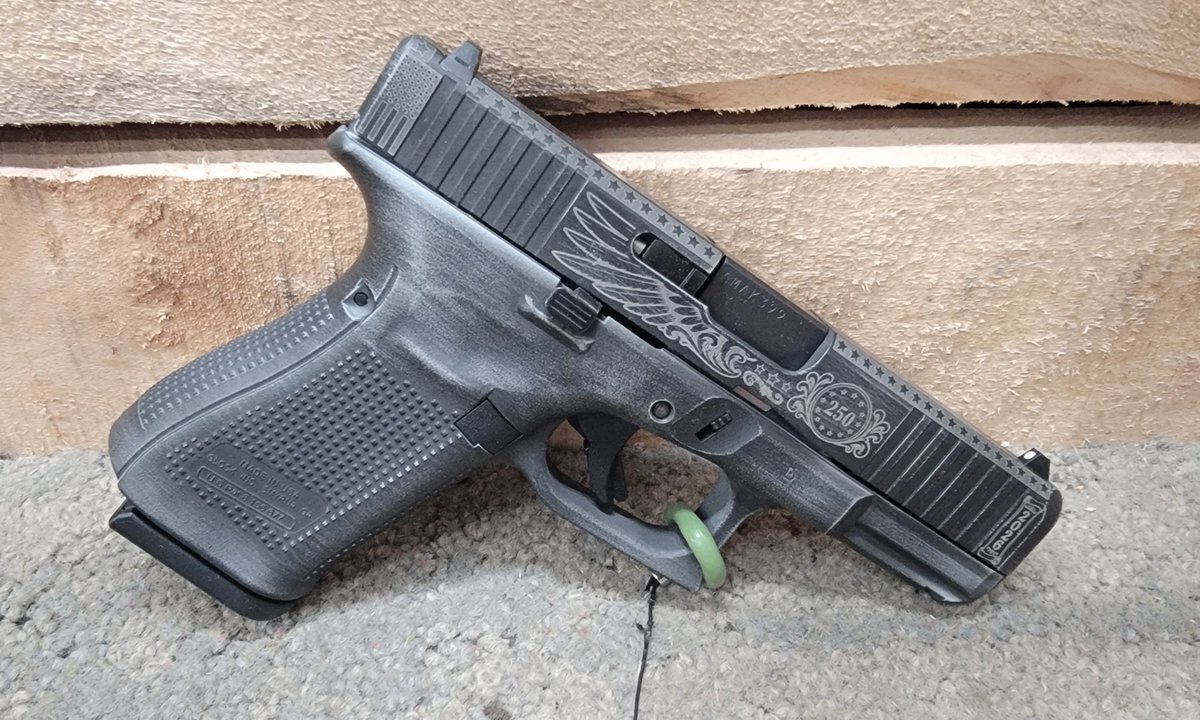 outdoors_deer's tweet photo. The Glock 19V Battleworn 250th Anniversary Edition was built to honor America’s grit. A rugged finish, a trusted frame, and a tribute to 250 years of freedom.
#Glock #Glock19V #G19 #250thAnniversary #9mmammo #newarrivals https://t.co/JweLFV8Ihh