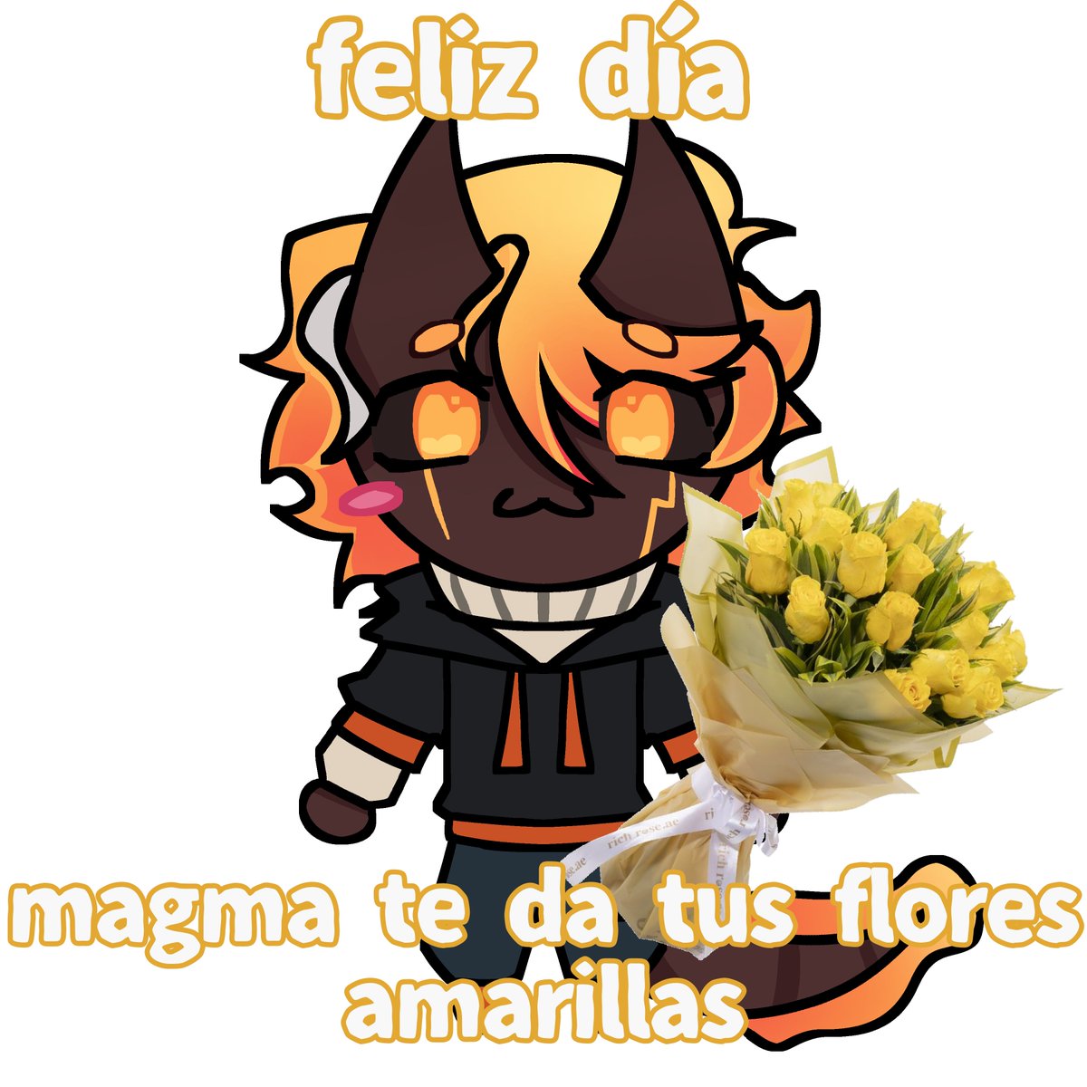 empanadas16V's tweet photo. Feliz día de las flores amarillas 1/??

#MagmaBoiFanart https://t.co/AlWNOu5tEO