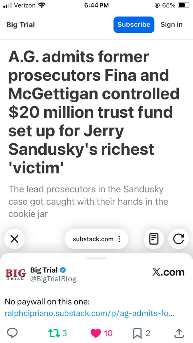 PPhill200046742's tweet photo. Since you seem to have knowledge, please help me to understand what accusation is not a lie. Thanks! 
  “MCQueary had emailed Eshbach earlier that day to tell her that the grand jury report that told the world that McQueary had witnessed a naked Sandusky in the Penn State showers having anal intercourse with a 10-year-old boy was wrong. In that same email, McQueary complained to the A.G.'s office that they had "twisted" his words about "whatever it was" that he had actually seen or heard in the showers.
,Now there's a star witness you can have confidence in.
MIn a secondemail sent that same day, McQueary complained to Eshbach about " being misrepresented" in the media. And then McQueary tried to straighten out a couple of misconceptions, writing that he never went to Coach Joe Paterno's house with his father, and that he had never seen Sandusky with a child at a Penn State football practice.
" I know that a lot of this stuff is incorrect and it is hard not to respond," Eshbach emailed MCQueary. "But you can't."
“ The lead prosecutors in the Penn State sex abuse case, former deputy attorney generals Frank Fina and Joe McGettigan, allegedly profited from putting Jerry Sandusky in prison by overseeing a $12 million trust fund established for the alleged victim at PSU who pocketed the most cash.
That’s the most startling allegation made in an 84-page Post-Conviction Relief Act [PCRA] Petition filed today that accuses Fina and McGettigan of all kinds of prosecutorial misconduct, including having a glaring conflict of interest, hiding evidence, and coaching witnesses to give false testimony.”