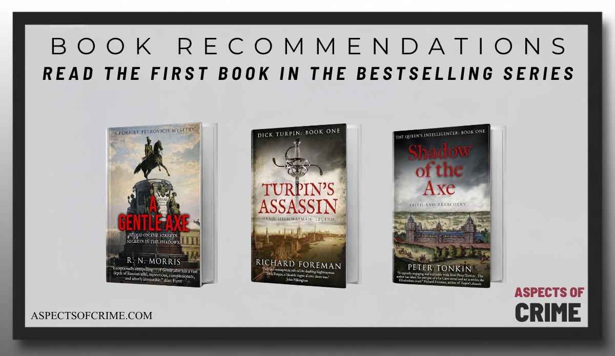 aspectsofcrime's tweet photo. #BookRecommendations
Read the first book in the bestselling series
The Gentle Axe, by @rnmorris
https://t.co/4sg0Ylo2t2
Turpin's Assassin, by @rforemanauthor
https://t.co/iyl4Rnzvkl
Shadow of the Axe, by @petertonkin50
https://t.co/UFzS8c65wC
#crimefiction #kindleseries https://t.co/Svw0n0yXGr