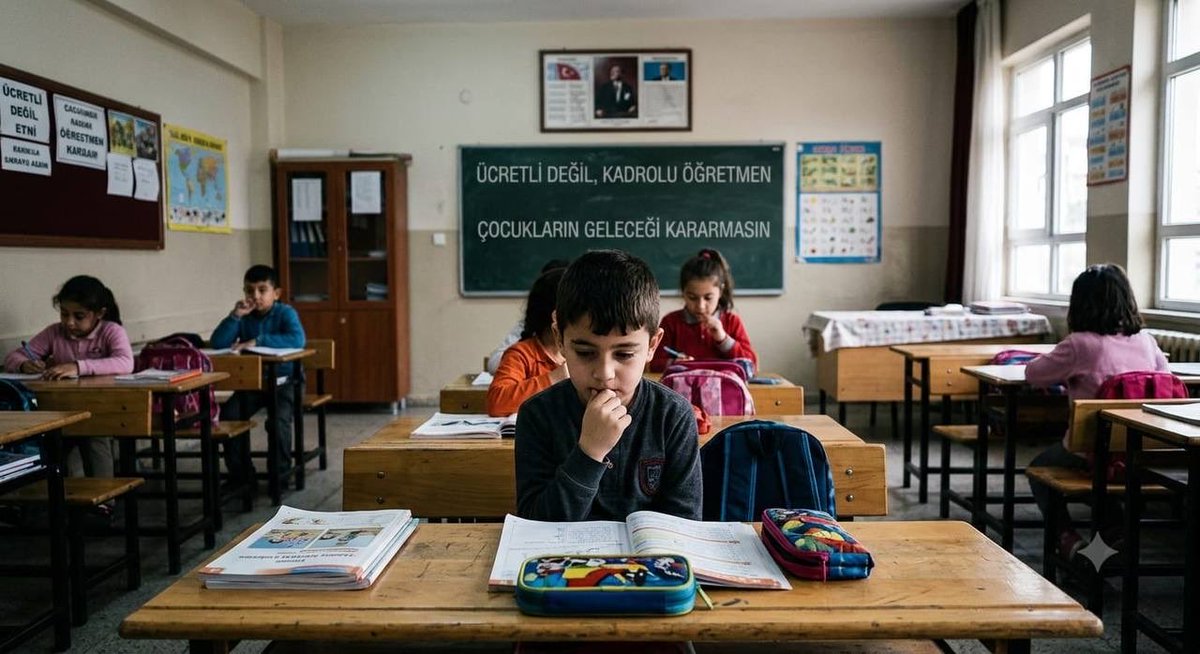 1kayamehtap's tweet photo. @OnurluOgretmen İlkokul eğitimi deneme yanılma yeri değildir. 23 bin açık için ücretli değil, mezun sınıf öğretmenlerine kadro istiyoruz.
#UcretliDegilSinifOgretmeniAta @RTErdogan @memetsimsek @Yusuf__Tekin @tcmeb https://t.co/rRVK2BFQUa