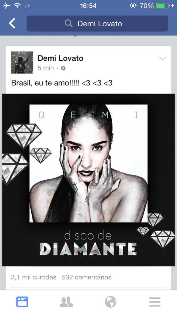 gabrielbandeir_'s tweet photo. quem não viveu não vai ter noção da grandiosidade da era demi aqui no br. o álbum diamantou 2 anos dps do lançamento numa época que a gente nem consumia o itunes direito e era basicamente só venda de cd

ela foi a primeira ex act a ter um álbum diamante em qualquer lugar do mundo https://t.co/WhJT6a8bs0