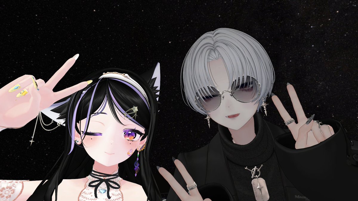 Crescent_Aymr's tweet photo. #かげあと
#VRC_レゾナイ
華月さん歌めっちゃ上手かった
感動をありがとう https://t.co/sCiitQ4RQW
