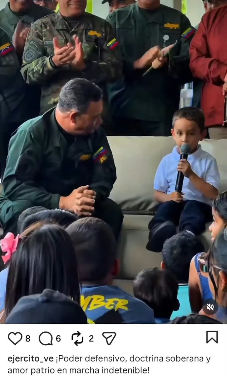 maibortpetit's tweet photo. 🇻🇪 GUSTAVO GONZÁLEZ LÓPEZ DICE QUE ENSEÑARÁ A LOS NIÑOS “AMOR A LA PATRIA, SACRIFICIO Y HONOR”

Gustavo González López asegura que enseñará a los niños una doctrina basada en el amor a la patria, el sacrificio y el honor.

Faltó decir que también espera que sean igual que ellos. https://t.co/wP0vwRI5X2