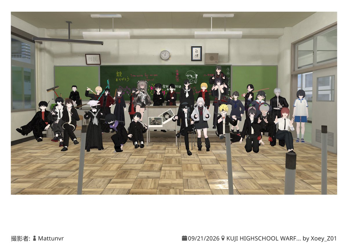_agkr's tweet photo. KUJI HIGHSCOOL WARFAREに行きました
Grusで初めて男性改変もしました
たのしかったです
#Club94 https://t.co/DrfC0Qg4nM