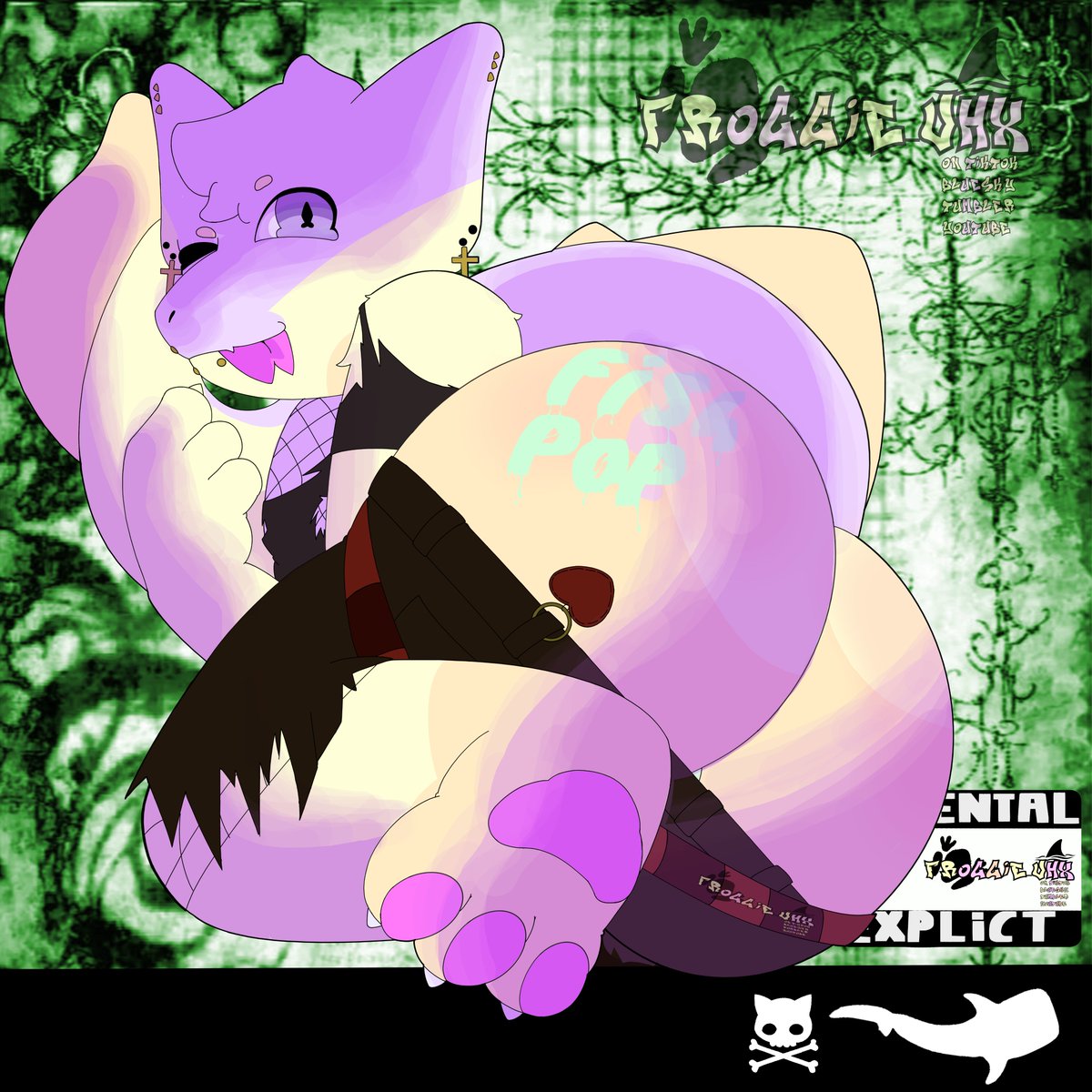 froggie_vhx's tweet photo. Re draw of my most popular post on tiktok

#furry #art #chubbyfurry #fluffy https://t.co/wpB7xOnnLv