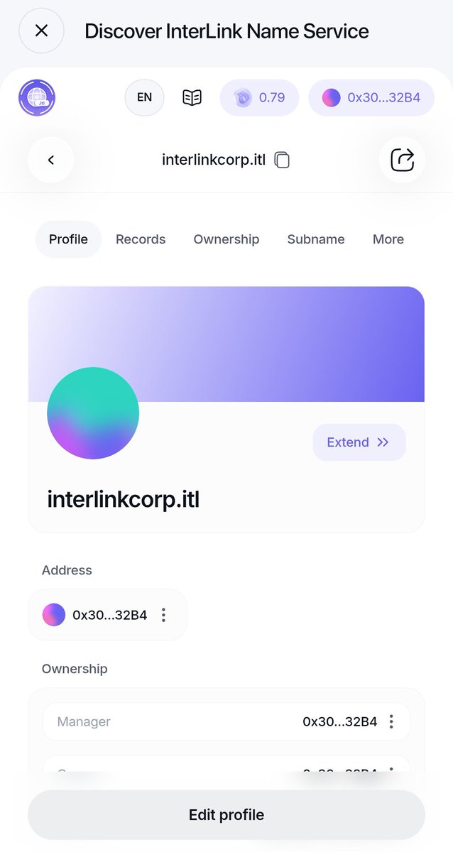 Hunter000101's tweet photo. @VyxCrypto629 My Name in Interlink Ekosistem,, 😎😎😎 https://t.co/sf5C2m3F1G