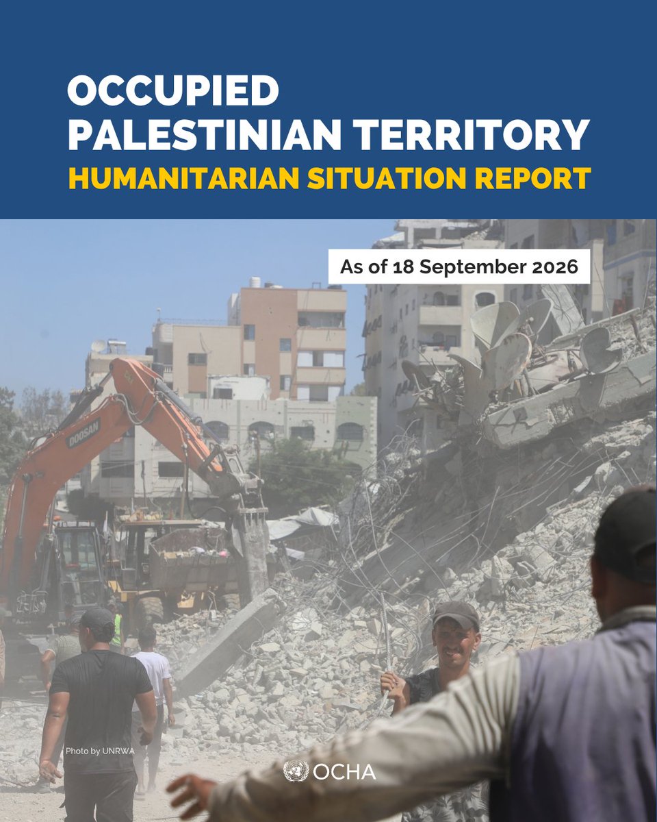 ochaopt's tweet photo. Rescue, repairs and efforts to help people relocate from flood-prone areas in #Gaza are held back by restrictions on machinery, engine oil and other items. In the #WestBank, over 4,300 Palestinians have been displaced so far in 2026. Full update: https://t.co/D2aLaeuqSb https://t.co/dxsjXs14gE