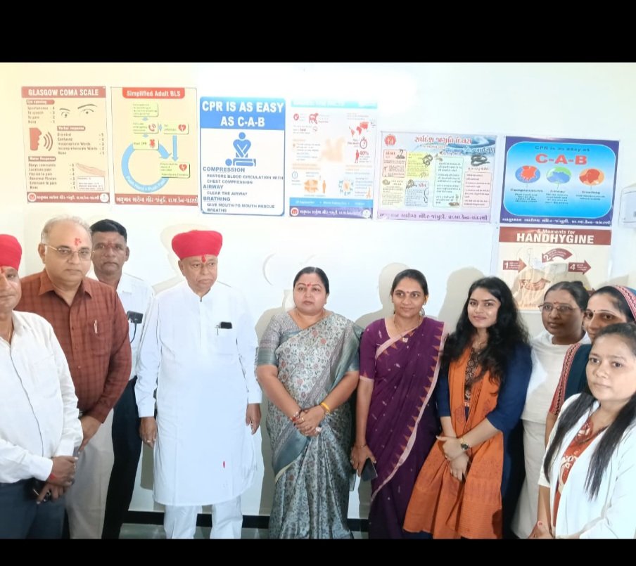SBCC_AAMJAMBUDI's tweet photo. આજરોજ 21/09/2026 ના રોજ આયુષ્માન આરોગ્ય મંદિર જાંબુડી ખાતે ઉદ્ઘાટન સમારોહ ઉજવવામાં આવ્યો. જેમાં માન. સાંસદ સભ્યશ્રી લોકસભા સાબરકાંઠા અરવલ્લી શોભનાબેન બારૈયા, માન. ધારાસભ્ય શ્રી વિ.ડી ઝાલા સાબરકાંઠા, આરોગ્ય સમિતિ ચેરમેન , તાલુકા પંચાયત પ્રમુખ તથા ગામના સરપંચ દ્વારા ઉજવવામાં આવ્યો. https://t.co/IfZhQ2kFF2