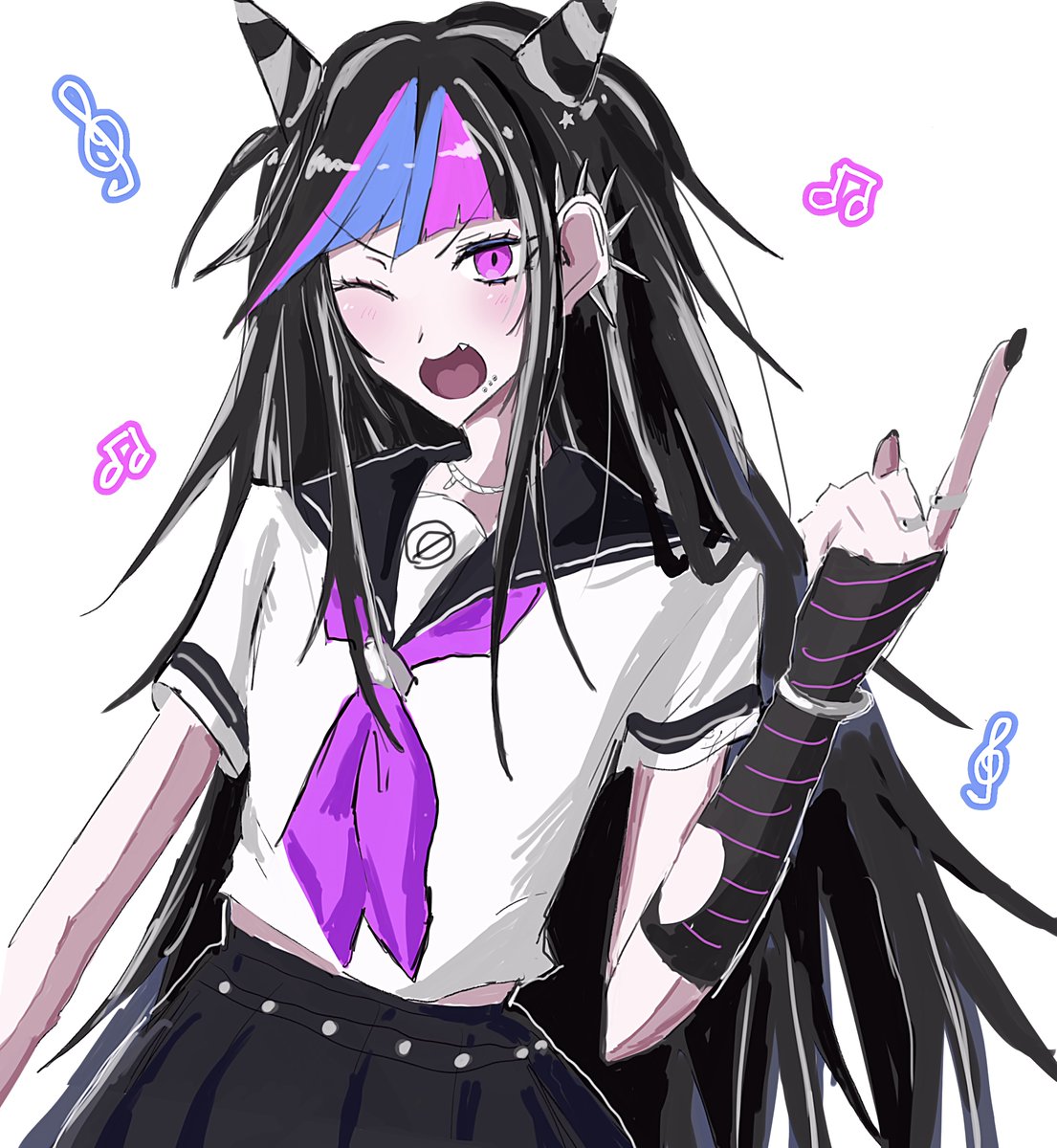 bluechaahan's tweet photo. #ダンガンロンパ絵描きさんと繋がりたい

再熱動かしたてアカウントです！
最近は王馬にドハマってますよろしくお願いします🌟

全反応巡回します！ https://t.co/1y2MOanpHa