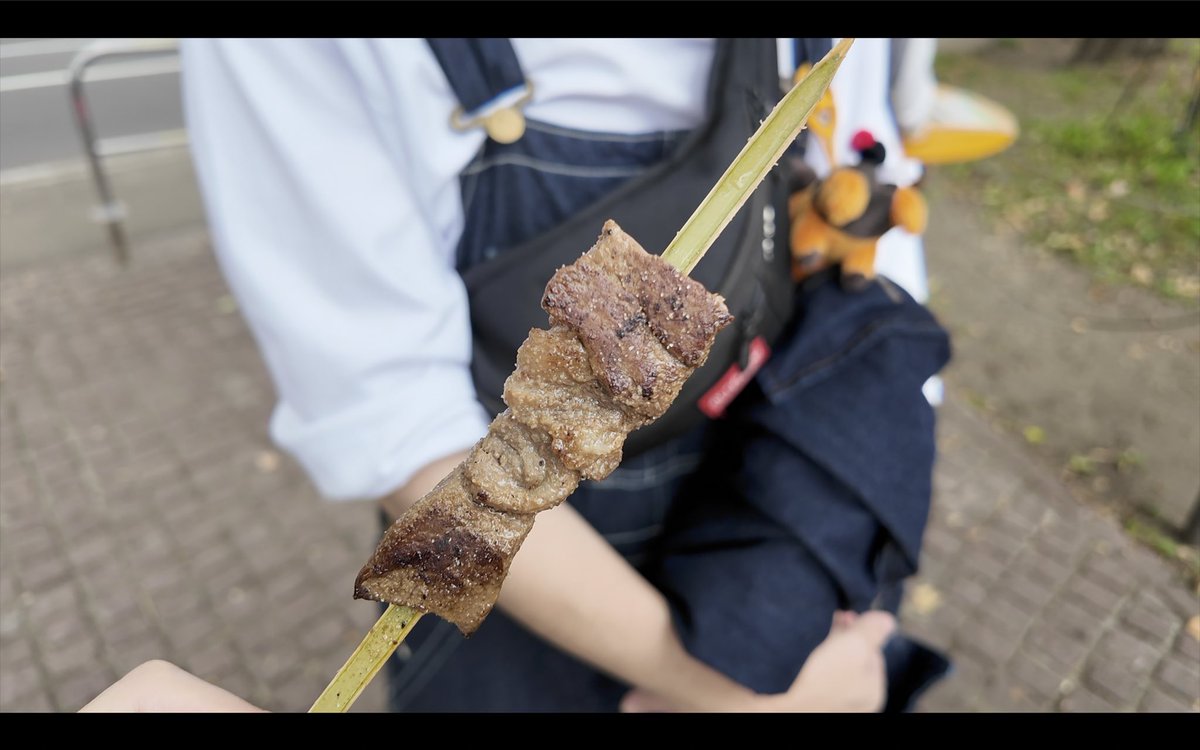 yapitamQ's tweet photo. オータム楽しかったなぁ🥹
また行きたい

 #さっぽろオータムフェスト 
 #鹿串 https://t.co/XC25MmfD2w
