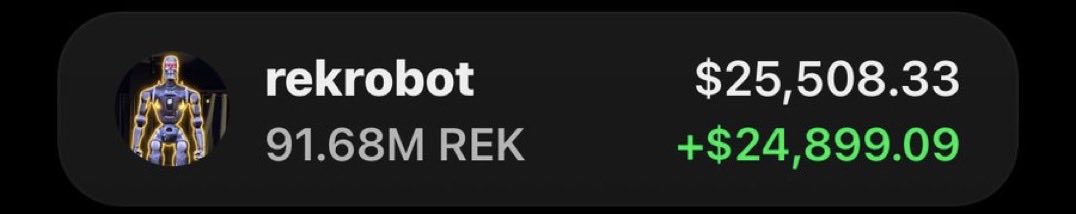 solearlycatch24's tweet photo. 🚀 $REK IS PRINTING HEAVY! 🔥💰

Another big move from my Alpha TG. 📈

If you’re in the group, your copy trade would’ve been riding the same move with me. 👀🚀

More alpha loading… 🏆

CA: 3TU5PGrkEtYpqjmZNke2JYWXWqP1Dou9PnHyGBpgc4oZ https://t.co/DfRw9r3GcW