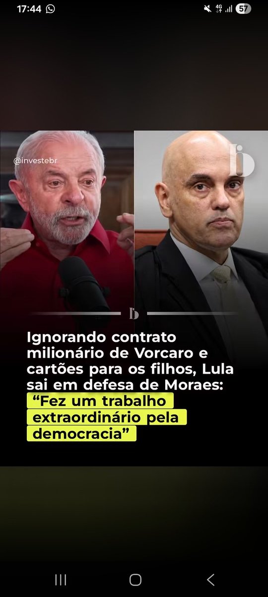 Sandrocruzb's tweet photo. @showdavida Estão de brincadeira né #Lula #Bolsonaro #Politica #Pobre #FAMILIA #RIO #Deus #CPMIdoINSS #bope #jornalismo #Bastidores #Ladrão #liberdade #AnistiaAmplaGeraleIrrestritaJá https://t.co/6fnnLflxSQ