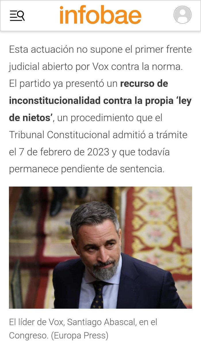 golvdel's tweet photo. @JaviRodrigo11 Jolines lo que hace la ignorancia de las cosas,hablemos con propiedad desde el 2023 VOX ya había planteado el recurso,a ver si nos informamos mejor,por otro lado la indignación del traidor a la patria y esclavo del rey alauita me importa una higa. https://t.co/x3D447drc9