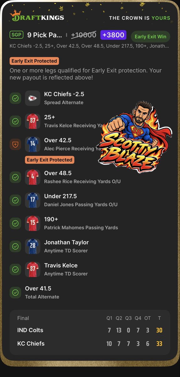 ScottyBlaze55's tweet photo. We HIT!!  Congrats to those who Tailed! 💰 https://t.co/PXmEKAT8yu