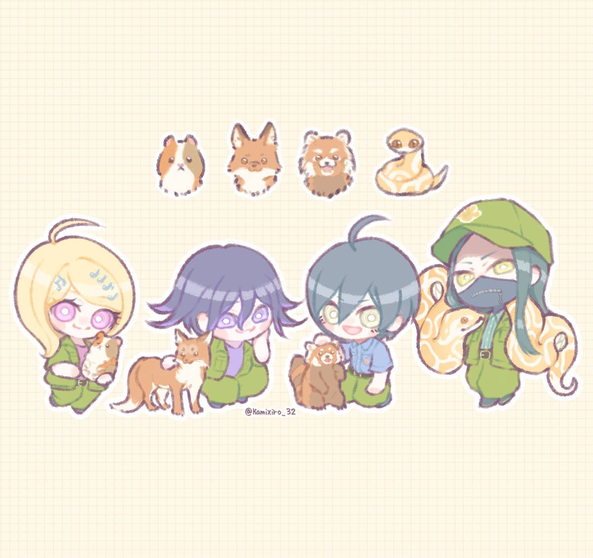 Kamixiro_32's tweet photo. ちみV3/動物公園🐹 https://t.co/LVvGvFGqf9