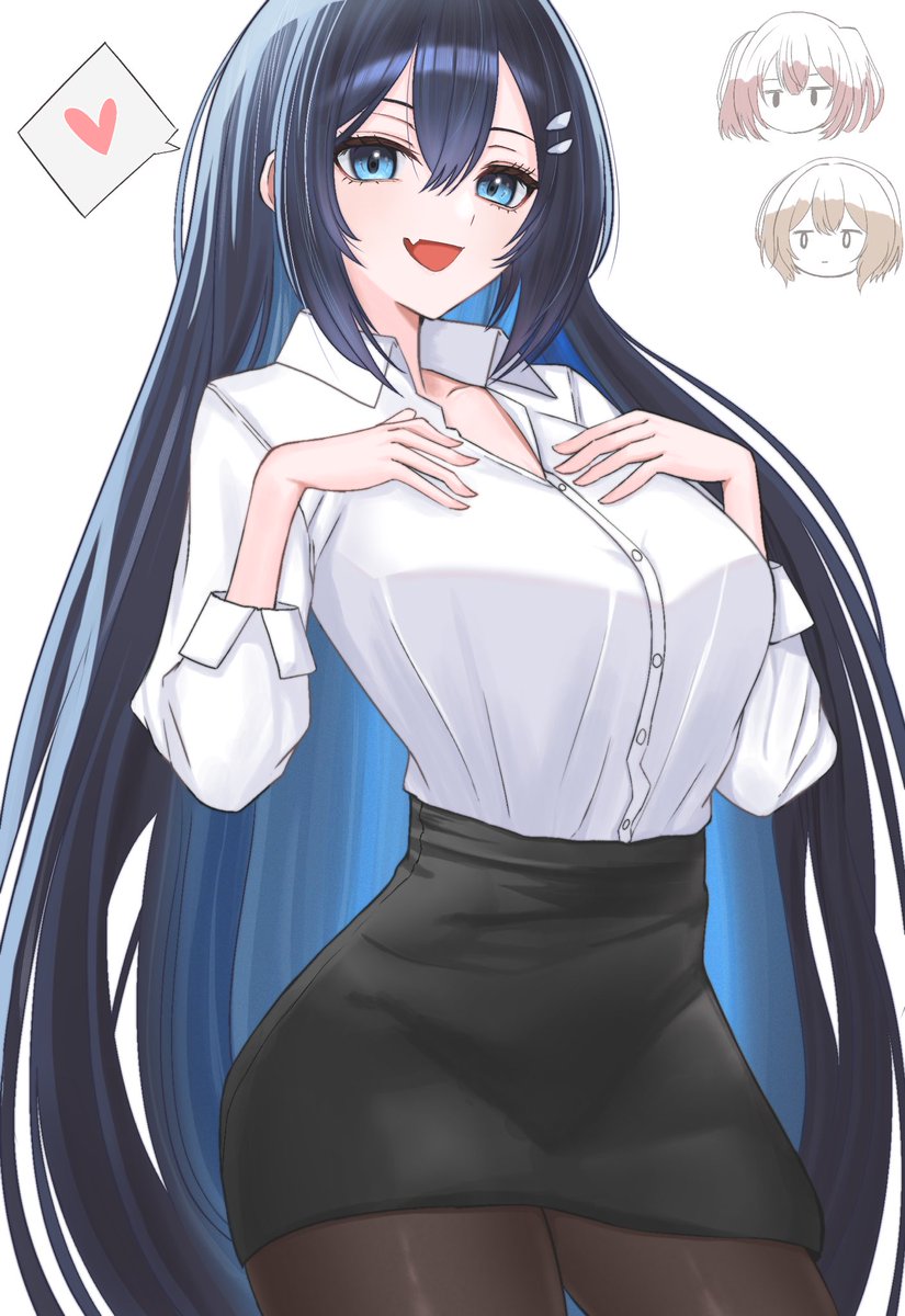 pofu5963's tweet photo. 汐「比名子が望むならこんな格好だってできますよ💙」

比「望んでないです」
美「何してんのあいつ」

#わたたべ https://t.co/2zVvo2oEMA