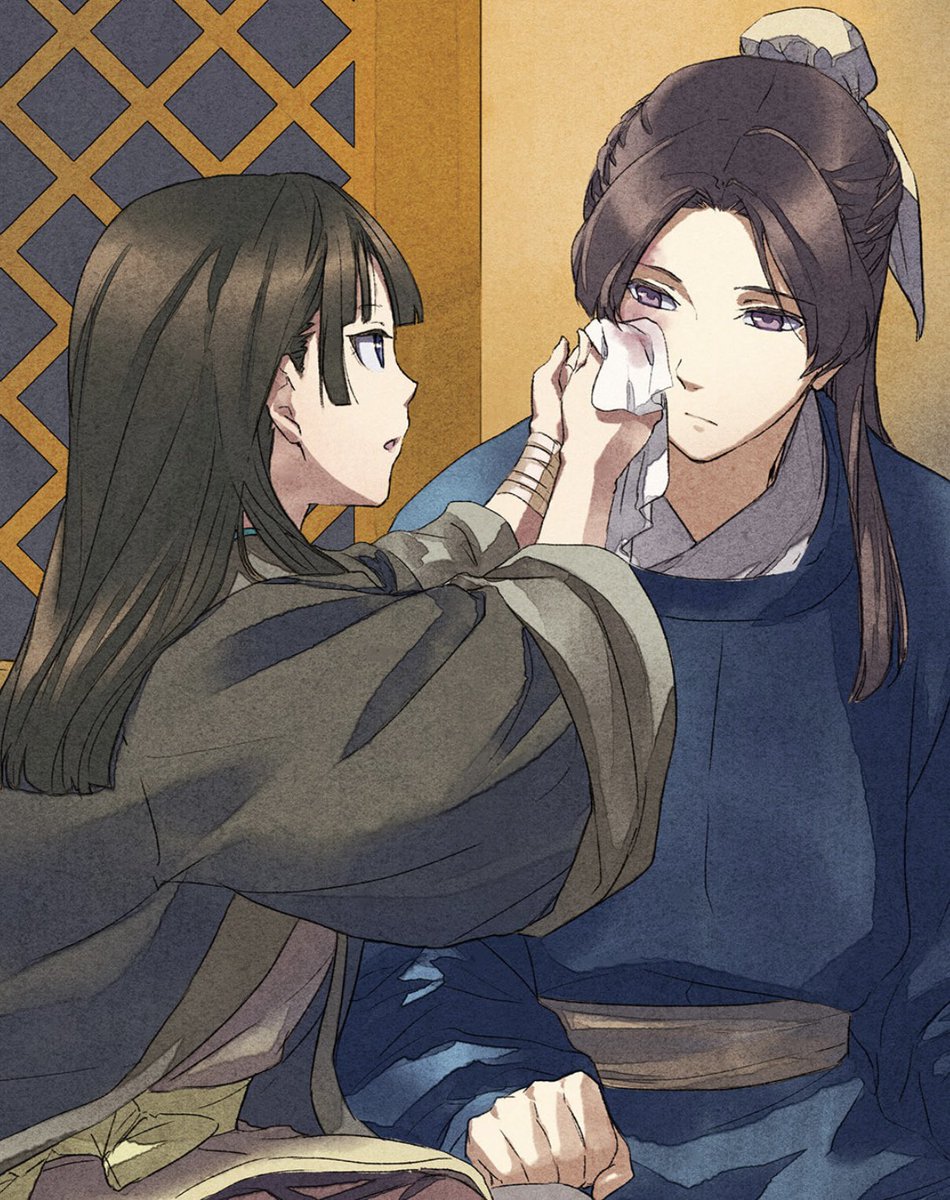 keiuzuki's tweet photo. Aoi Yuki (Maomao VA) on Season 3:

"I hope everyone will look forward to the new characters including the returning cast, especially the dynamics between Jinshi and Maomao, including how Maomao gradually softens towards him (laughs)."

SHE IS SUCH A JINMAO SHIPPER 🥹💕 https://t.co/UPG8IejWRK