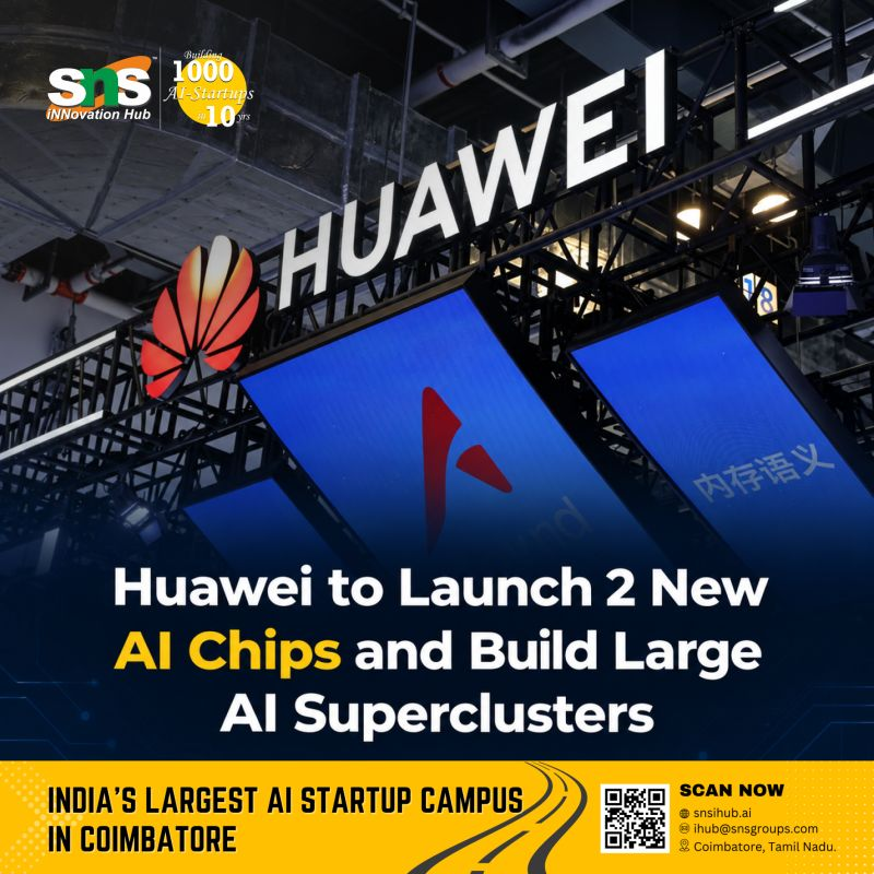 snsihub's tweet photo. @Huawei is preparing new AI chips while expanding efforts to build large-scale AI superclusters.

The bigger shift: AI competition is becoming a race across chips, compute, networking, and infrastructure.

#AI #Huawei #AIChips #AIInfrastructure #Compute #Technology #snsihub https://t.co/7MTucvJGtr