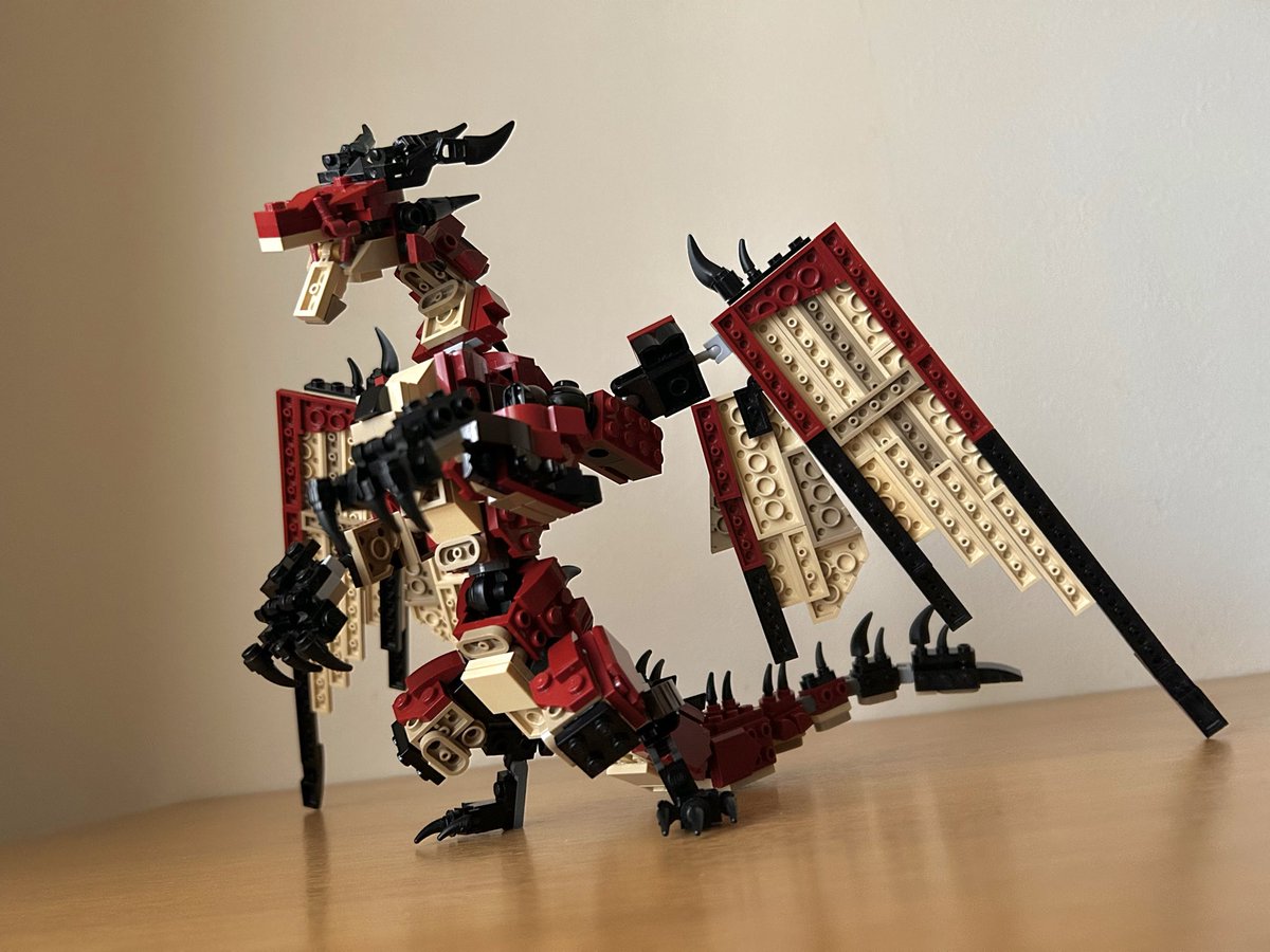 lQFjosh1AJ28474's tweet photo. 今まで色んなモンスターを作ったけど、個人的にムフェトが最高傑作
#モンハン #MonsterHunter #LEGO https://t.co/cKUNZOtc2x