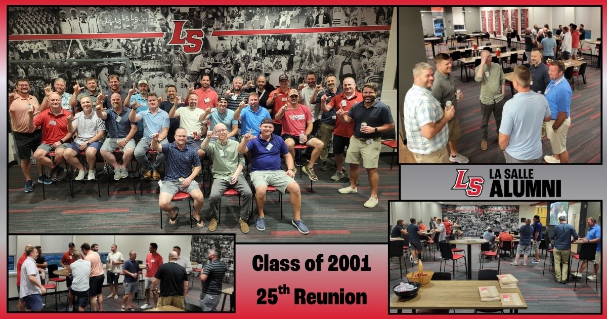 LaSalleAlumni's tweet photo. Saluting LS '01.
True Lasallian brotherhood stands the test of time. Respect to the men of '01 for keeping the tradition alive.
Check out the full story here: https://t.co/SRvKfj2CkS
#LancerAlumni
#LancerReunion
#LRD
#BrothersForLife https://t.co/MKU5LvHsxJ