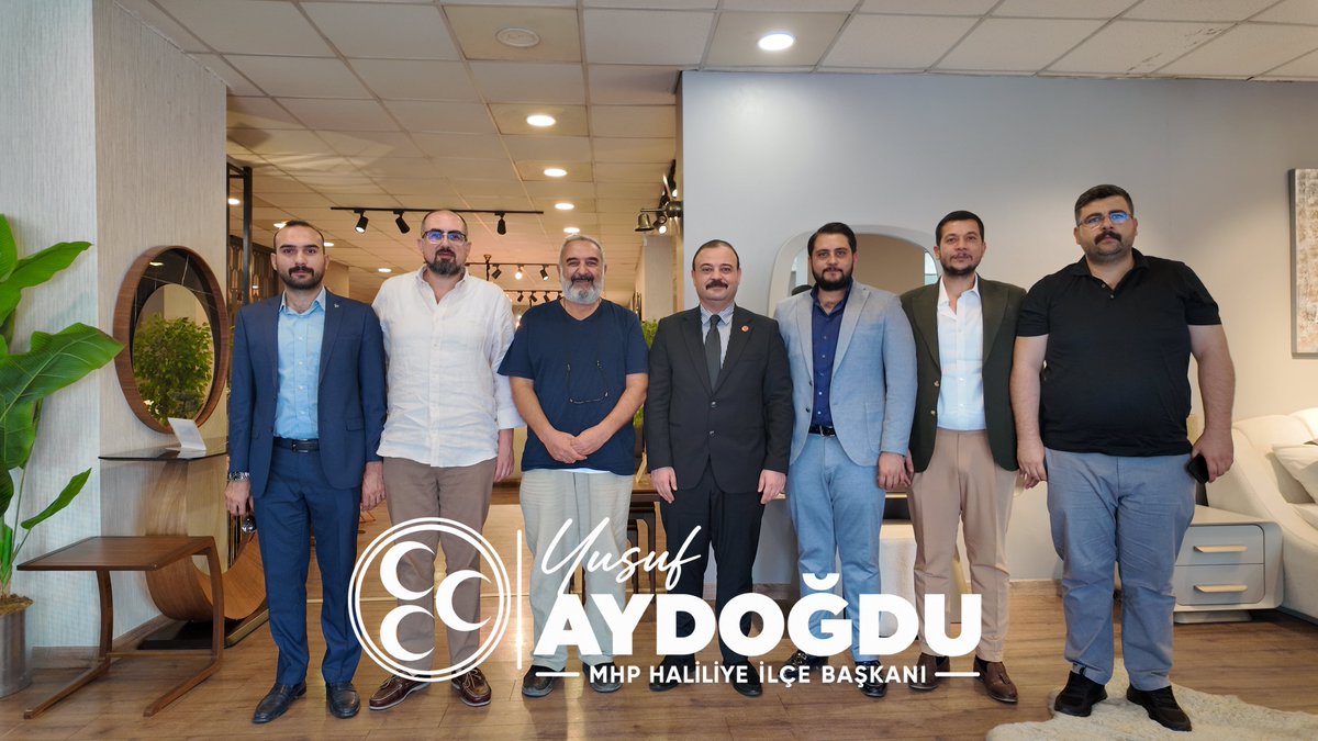 MHPhaliliyeurfa's tweet photo. MHP Haliliye İlçe Başkanımız Yusuf Aydoğdu ve yönetimimiz Almila Mobilya sahibi Sayın Adil Saraç’ı ziyaret etti. Misafirperverliği için teşekkürler.
@MHP_Bilgi 
@dbdevletbahceli 
@Sanliurfa_MHP 
@eczosmanmutlu 
@yusufaydogduu 
#mhp #ankara #şanlıurfa #haliliye https://t.co/AAvAX5ws4E