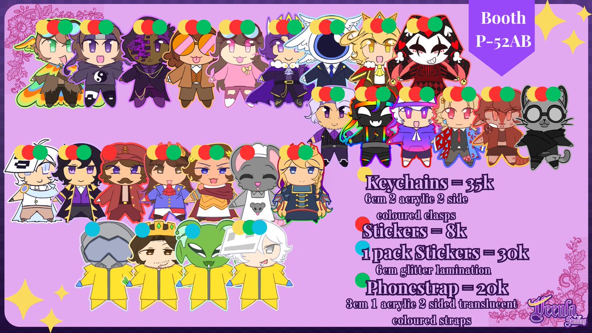 th0masr0s3s's tweet photo. Th0masr0s3s #Comifuro23 #CF23 batch 2 preorder is OPEN!!! 🧵 
🐦‍⬛2 Days pick up / Mail Orders through shopee!  
🛒Fandom: Various MCYT,Various MC ARG,Blocktales,Among us show,Roblox,CRK,Original characters 
⛓️link below! 
 #CF23catalogue #comifuro23catalogue https://t.co/C4r8jjh7Zj
