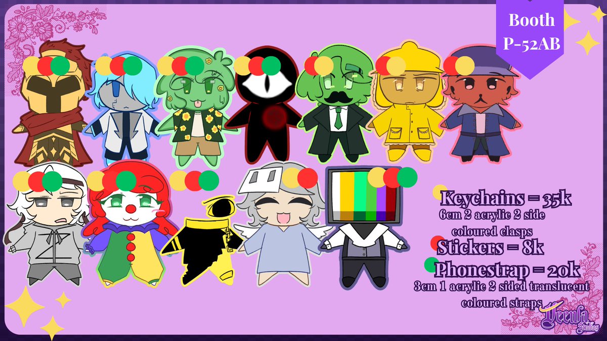 th0masr0s3s's tweet photo. Th0masr0s3s #Comifuro23 #CF23 batch 2 preorder is OPEN!!! 🧵 
🐦‍⬛2 Days pick up / Mail Orders through shopee!  
🛒Fandom: Various MCYT,Various MC ARG,Blocktales,Among us show,Roblox,CRK,Original characters 
⛓️link below! 
 #CF23catalogue #comifuro23catalogue https://t.co/C4r8jjh7Zj