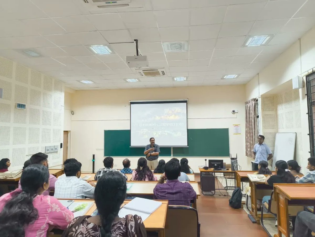 IIST_Trivandrum's tweet photo. They engaged in hands-on lab sessions gaining exposure to various astronomical software and data analysis tools being used in the field.
#IAAS2026 #IIST #AstronomyAndAstrophysics #SpaceScience https://t.co/Pa4QVeIBTf