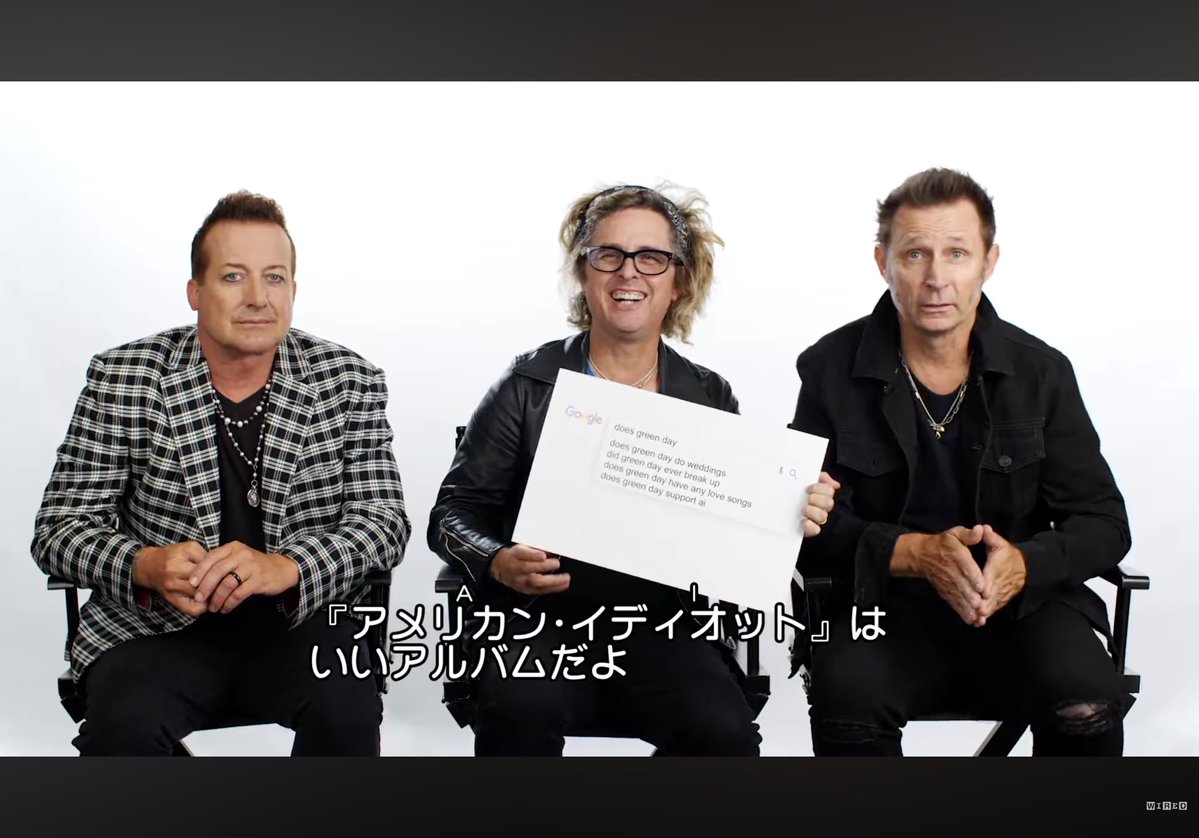 saltymusic07's tweet photo. Green Day面白すぎる https://t.co/wSt4qT8jot