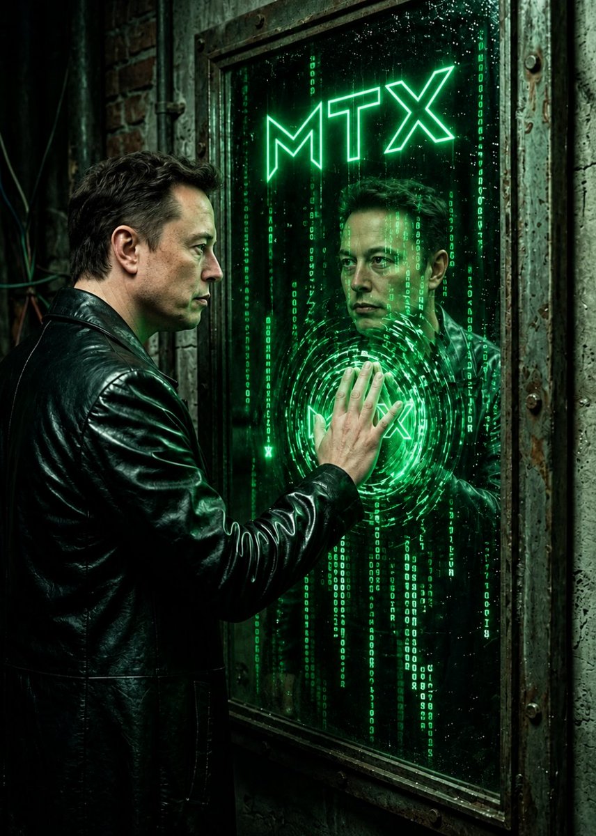 MTX_Matrix6's tweet photo. Elon Musk and MTX. A new era starts now. #MTX #BNB #BSC #CRYPTO https://t.co/ElVRWGMOeC
