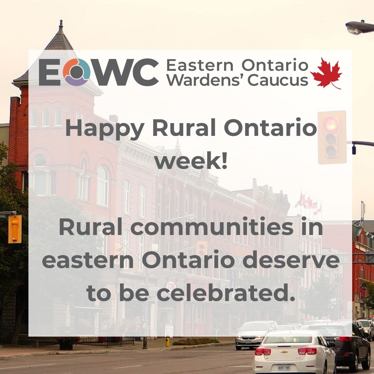 EOWC_ON's tweet photo. This week, the EOWC is proud to celebrate the people, communities, businesses, organizations, and industries that make rural Ontario such a vibrant and essential part of our province.

From productive farms and forests to thriving small businesses, local food producers, and beautiful natural landscapes, eastern Ontario is a place where people come together and opportunity grows.

“Eastern Ontario is a vital part of Ontario’s story. Rural communities are at the heart of Ontario’s economy, culture, food production, and quality of life, and eastern Ontario is proud to play a role in that success. Every day, our communities contribute through the strength of our people, businesses, farms, natural resources, and our commitment to building sustainable places to live and work. Rural Ontario Week is an opportunity to celebrate those contributions and recognize the people who make eastern Ontario such a special place to call home.”
- Chair, Bonnie Clark

The EOWC extends its sincere thanks to Minister @LisaThompsonPC , Parliamentary Assistants @BobBaileyPC  and @PinsonneaultLKM, and MPP @BillytheKidPC for their leadership and support in making #ONRuralWeek a reality.