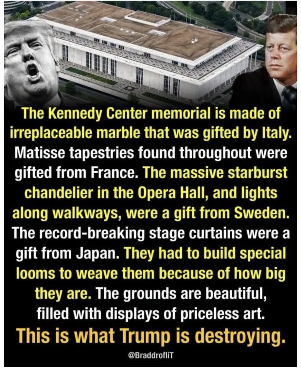 Stornoway_Cove's tweet photo. Trump doesn’t recognise classic style.

He’s a McDonald hamburger and fries kind of guy.

That’s why he wants to destroy it all.

He is nothing more than America’s philistine president…. https://t.co/hvnOBWVGST