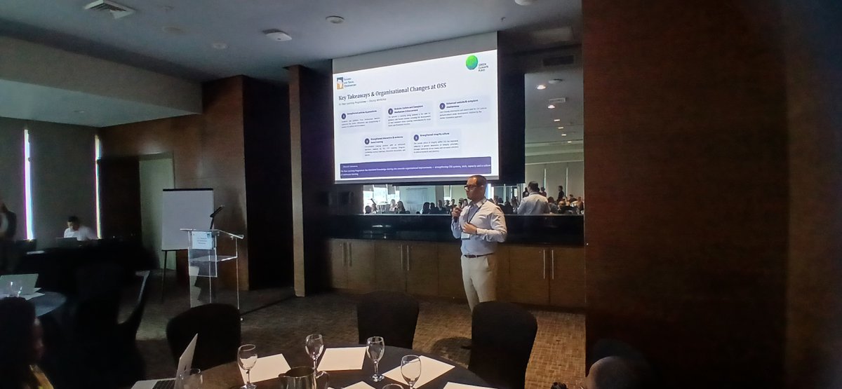 OSS_Comms's tweet photo. From Panama City, 15–18 September 2026, the @OSS_Comms took part in @theGCF regional workshops on #accountability, #integrity, M&amp;E and peer learning, sharing experiences to strengthen #ClimateFinance in Africa.
Read more: https://t.co/XcWoltgwfs https://t.co/iheh9k0BUy
