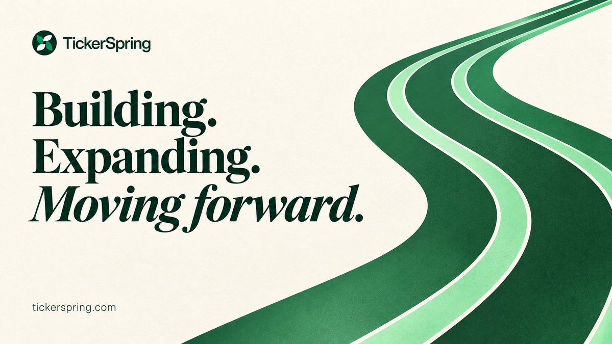 tickerspring's tweet photo. A new week of building at TickerSpring. 🌱

Getting the project in front of more people is a priority. I have a few meetings this week as we look to bring on dedicated marketing support and grow our reach.

Meanwhile, the roadmap keeps moving. We’re targeting the next 48 hours for a new feature built with @Uniswap v4 hooks, something several of you have requested, addressing a gap we see in the market.

More to share soon. Appreciate everyone helping shape what comes next.