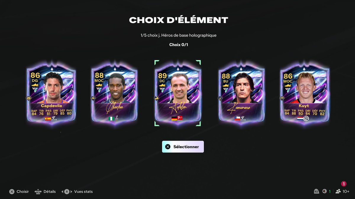 SBF26x's tweet photo. 🚨 ENFIN NIVEAU 10 DE L’ALBUM GALERIE 😱

J’hésite entre Capdevila 🇪🇸 et Okocha 🇳🇬

Vous auriez pris qui ?

#FC27 https://t.co/URus3lgmDn
