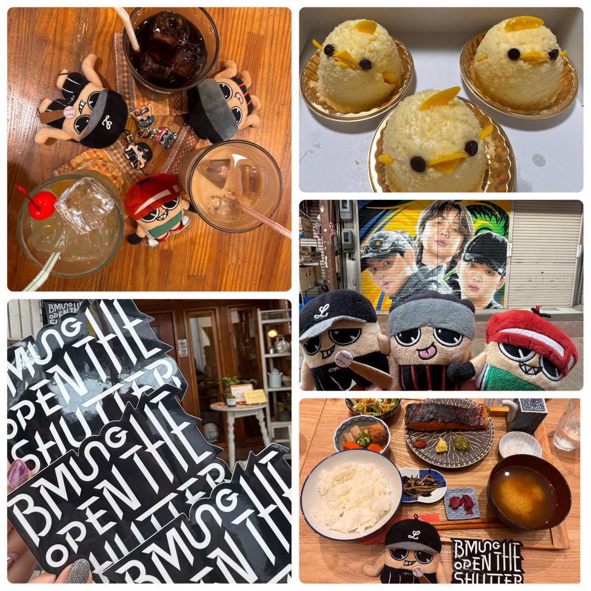 torakuromike's tweet photo. もうステッカー配ってくれるお店がここしか無く‥並んで美味しい🍹いただきました❤️
駅近でめちゃうま定食食べてぴよりんチャレンジ成功して沢山話して楽しかったぁ✨✨
#BMSG_OPENTHESHUTTER 
#BMSG https://t.co/64rvlQQx8g