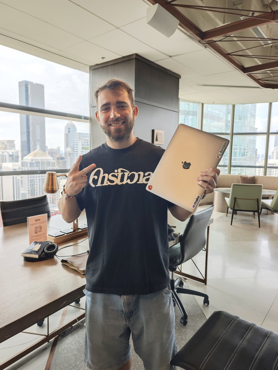 joinlearnspace's tweet photo. The IRL kids are starting an internal hackathon tomorrow to compete for a laptop donated by @niklas11891 

It will last ~2 months and end with a demo day in front of us and all the parents

A handful of them will also be attending an open hackathon in Bangkok next month 🔥 https://t.co/QnWp1T5NMr