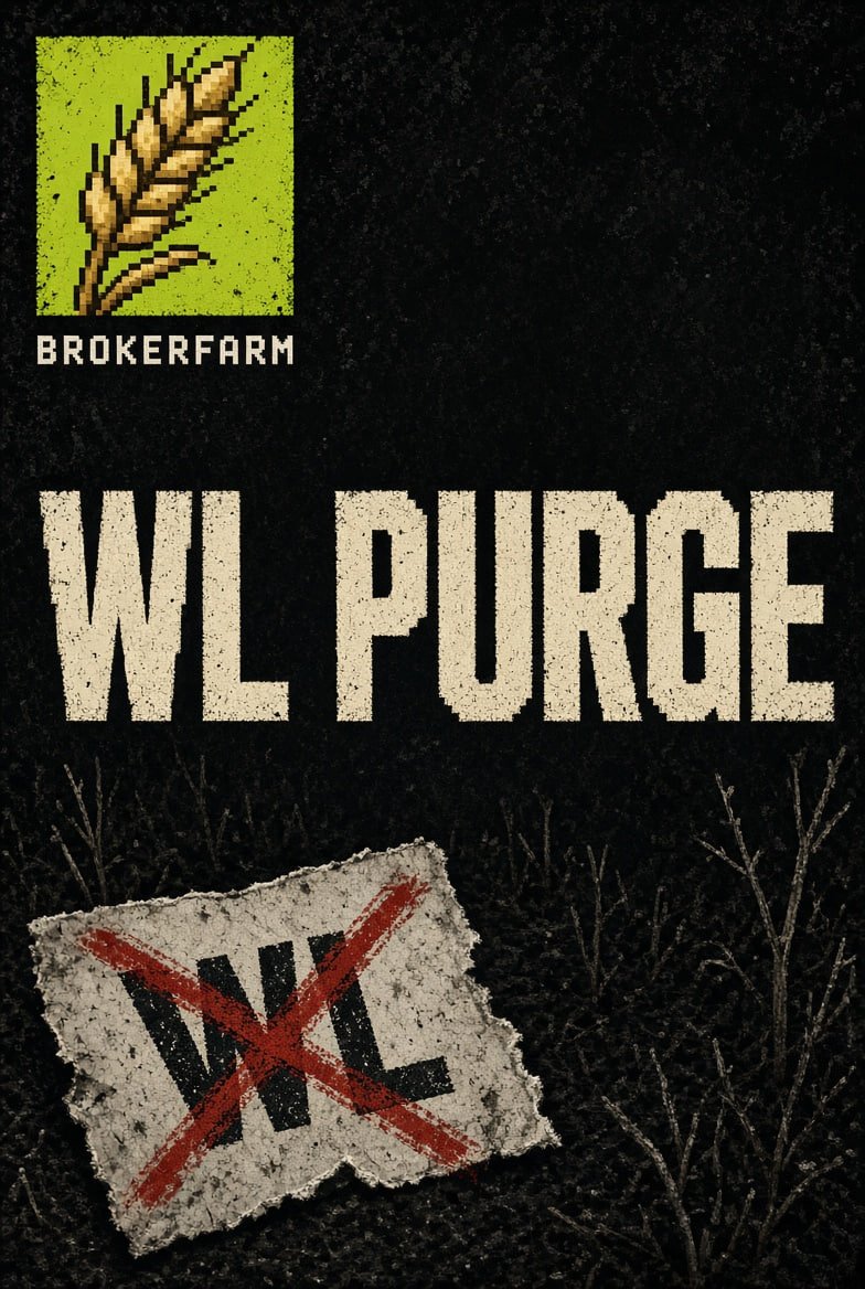 BrokerFarm's tweet photo. Hi everyone! Due to issues with our Collab Manager, our GTD waitlist has become over-allocated,

so we’re conducting a mass purge. If you’ve won a spot on the waitlist, you must join our game to keep it! *DON’T FORGET TO LINK YOUR DISCORD

To access the game, go to our Discord and open a ticket:
https://t.co/qAwanivs4r

Or send a + in the comments, and we’ll send you the code via DM

Use only the official website: https://t.co/hUdMZv1L0V