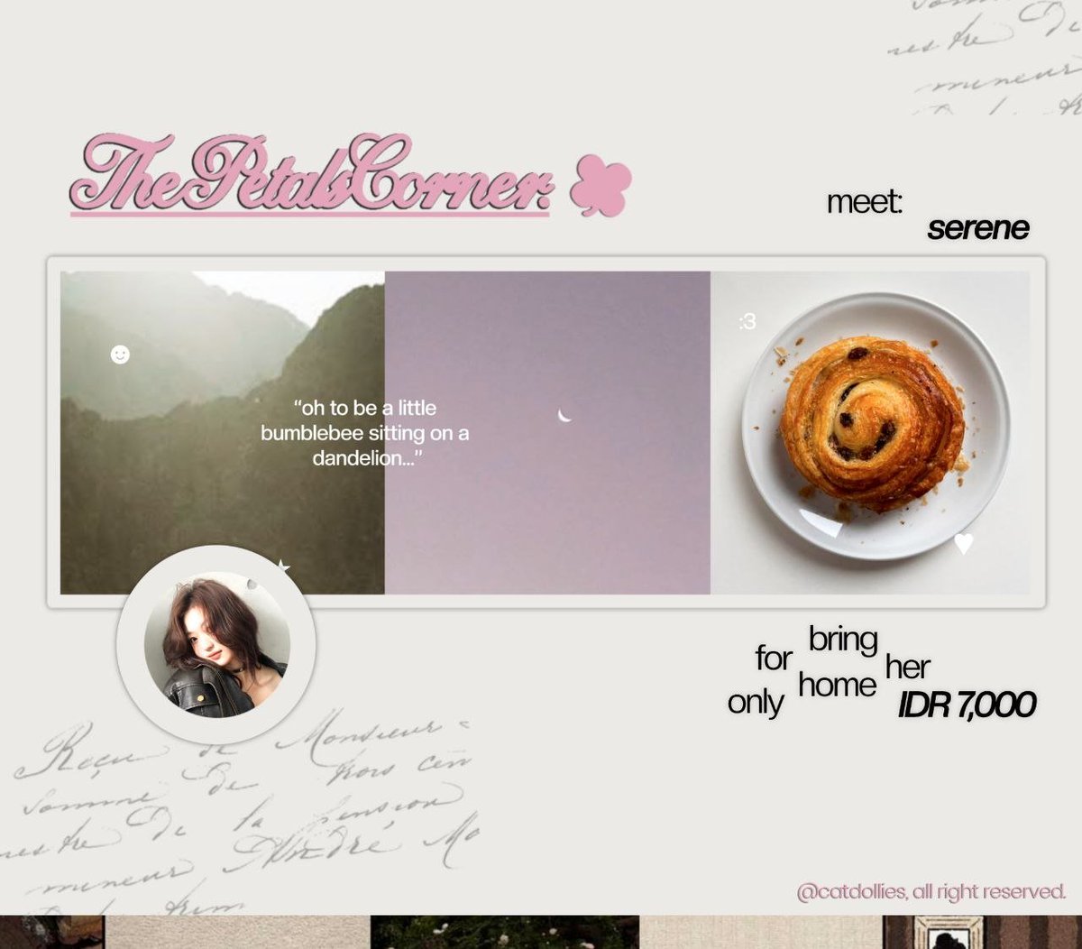catdollies's tweet photo. help repost please? thank you! ♥︎

hello-bello! aku kembali membawa layout ready stock go younjung dan sun qian ⭐ harga sudah tertera di gambar. bisa langsung dm aku saja untuk menjemput layoutnya =}🍀🤍

tags. #zonauang https://t.co/OAxlMWeJg0