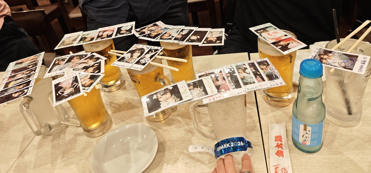 a6220_ss's tweet photo. SPARKお疲れ様でした！カンパーニア🍻 https://t.co/WAUamevKZK