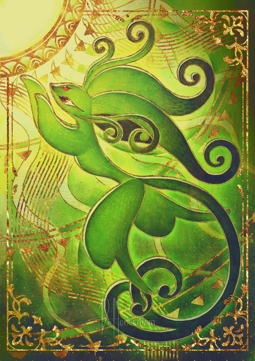 DrMonochrom's tweet photo. Hey there! I want to share these two illustrations I did for piratemon 30th anniversary collab card set! #Pokemonart https://t.co/0699tuxDhm