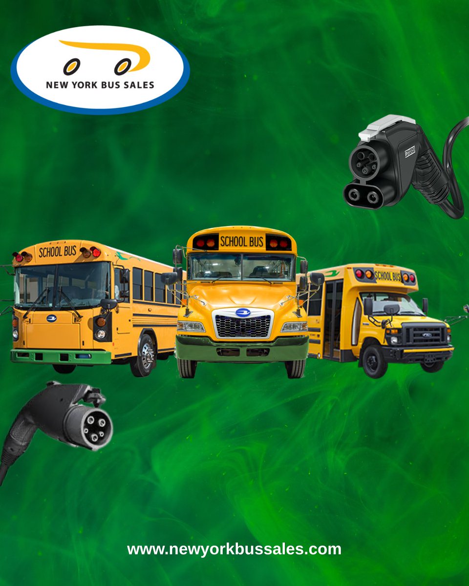 nybussales's tweet photo. Our electric buses charge up in a flash! With fast-charging capabilities at Level 2 and Level 3, they're ready to hit the road in no time! ⚡🔋

#driveelectricmonth #electric #evbus #nybs https://t.co/mRXffAVBwf