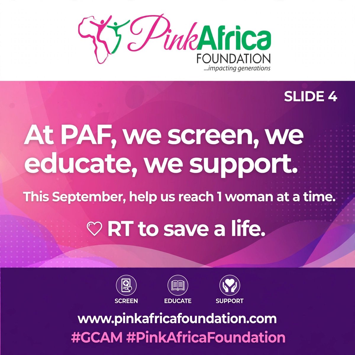 BoldlyPink_PAF's tweet photo. September is Gynaecological Cancer Awareness Month π
#gynaecologicalcancers #GPD26 https://t.co/ruphnUXilR